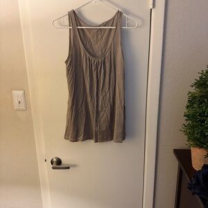 Eileen Fisher Taupe Tank Top